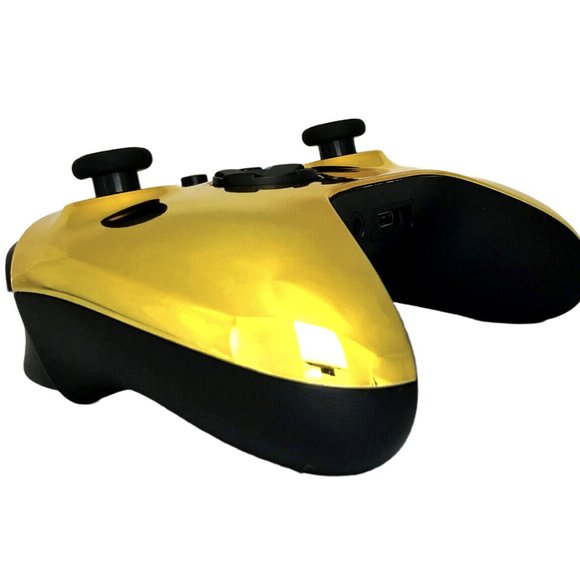 Custom Microsoft Xbox Series X / S Wireless Controller - Glossy Chrome Gold - Picture 2 of 8